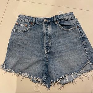 Zara Blue Jean Shorts